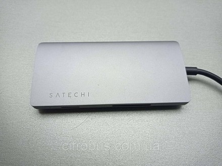 Адаптер Satechi Type-C Multi-Port Adapter 4K with Ethernet добавляет множество п. . фото 6