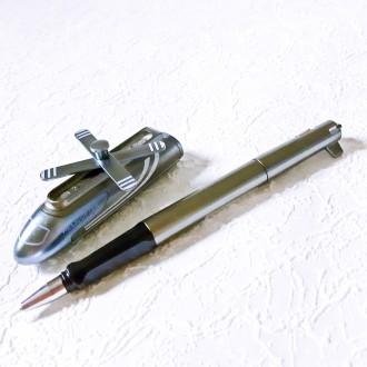 Ручка 3в1 гелева ГЕЛІКОПТЕР Зелений з ліхтариком синя паста 0.5мм арт.A-21-2
Від. . фото 5