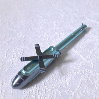 Ручка 3в1 гелева ГЕЛІКОПТЕР Зелений з ліхтариком синя паста 0.5мм арт.A-21-2
Від. . фото 11
