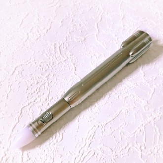 Ручка 3в1 гелева Ракета срібна з ліхтариком синя паста 0.38мм арт.BP-9388-4
Відм. . фото 3