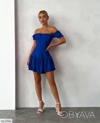 Платье HL-9496
Ткань: софт
Цвет: марсал, малина, электрик
Платье со шнуровкой по. . фото 1