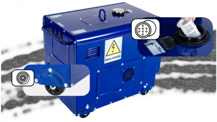 
Дизельний генератор THUNDER DRS-12500 - надійний пристрій, призначений для забе. . фото 3