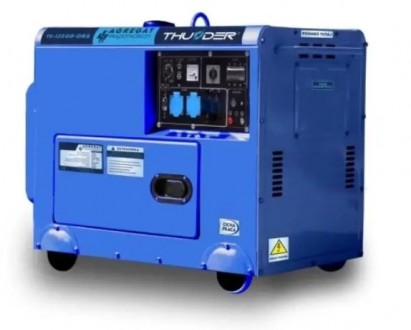 
THUNDER DRS-12500 - це дизельний генератор, який ідеально підходить для надійно. . фото 3