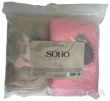 Короткий опис:
Набір мікрофібрових рушників 35х75 см SOHO My friend collection 2. . фото 1