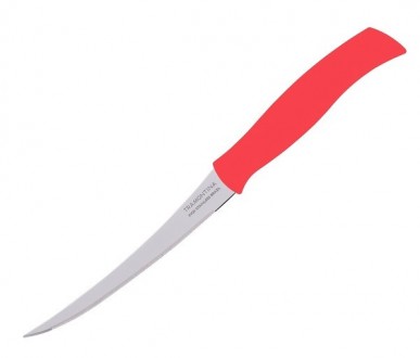 Короткий опис:
Нож для томатов ATHUS, Материал лезвия: нержавеющая сталь AISI 42. . фото 2