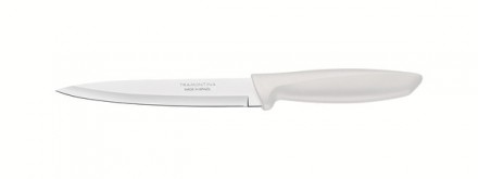 Короткий опис:
Нож разделочный Tramontina Plenus light grey, 152 мм (23424/136) . . фото 3