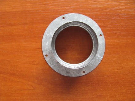 Фланець Ø 80 мм з оцинкованої сталі (товщина металу 0,5 мм) для круглого . . фото 6