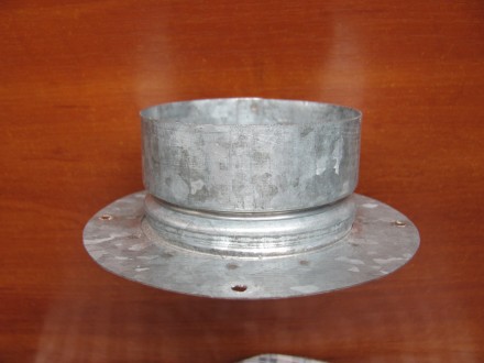 Фланець Ø 80 мм з оцинкованої сталі (товщина металу 0,5 мм) для круглого . . фото 9