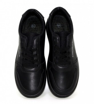 Чорні кросівки на плоскій підошві чорний. . фото 5