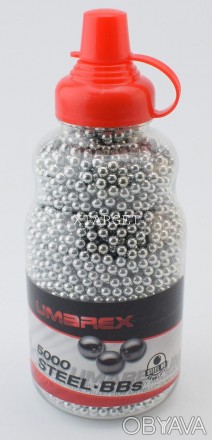 Шарики ВВ UMAREX Quality BBs 5000 шт. 4.5 мм
Производитель: Umarex,
Тип: оцинков. . фото 1