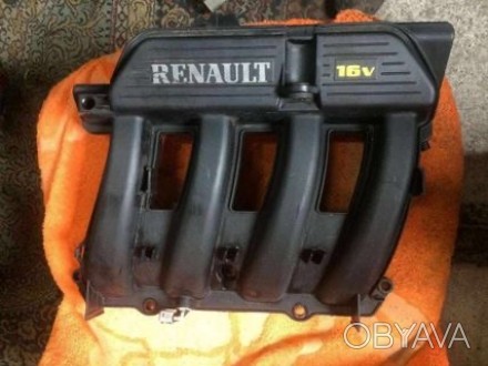 Б/у коллектор впускной Renault Scenic 1 1.6i 16v, 8200020647. . фото 1
