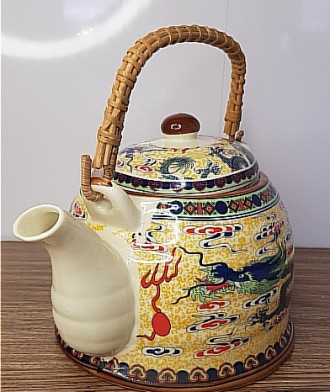 Замечательный заварной чайник из китайского фарфора! Прекрасное состояние, без с. . фото 10