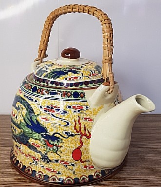 Замечательный заварной чайник из китайского фарфора! Прекрасное состояние, без с. . фото 9