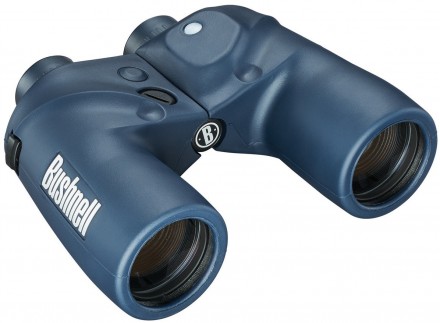 Морской бинокль Bushnell Marine Blue 7x50 мм с компасом и дальномерной сеткой
Bu. . фото 2