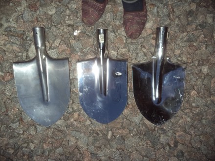 Лопата нержавейка штыковая, американка, толщина стали- 2 мм, украинское производ. . фото 2
