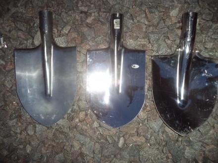 Лопата нержавейка штыковая, американка, толщина стали- 2 мм, украинское производ. . фото 3