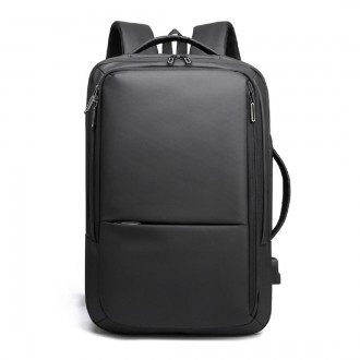 
	Рюкзак Confident ANT02-2021-2A пошит из черной ткани, классической формы.
Разм. . фото 12