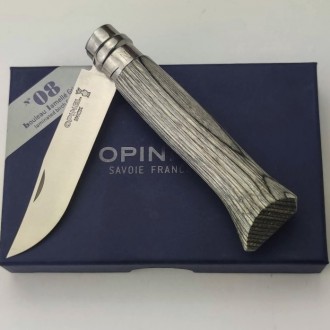 Нож Opinel №8 VRI Laminated СЕРЫЙ
Ножи Tradition имеют традиционную форму рукоят. . фото 3