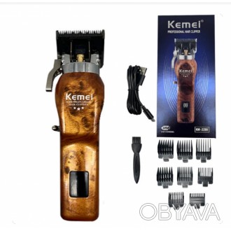 Машинка для стрижки волос KEMEI KM-2291 (40). . фото 1