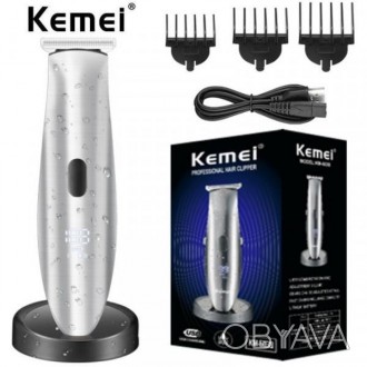Машинка для стрижки волос KEMEI KM-6038 (40). . фото 1