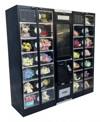 Флоромат - автомат з продажу квітів, ще його називають квіткомат. Квіткомати &nd. . фото 2
