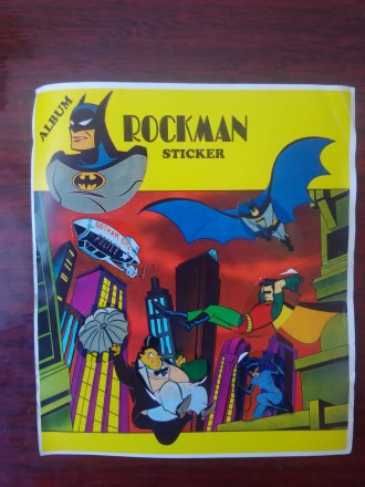 Продам альбом наклеек -Rockman-. Выпускались данные наклейки и жвачки в 90-х год. . фото 2