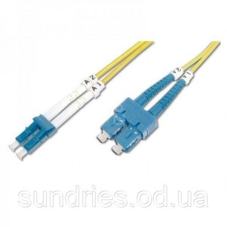 Оптичний патч-корд DIGITUS LC/UPC-SC/UPC, 9/125,OS2,duplex,2m. Одеса. фото 1 Оптичний патч-корд DIGITUS LC/UPC-SC/UPC, 9/125,OS2,duplex,2m. Одеса. фото 1