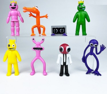 Фигурки Радужные друзья Роблокс Rainbow Friends 8 шт. Киев. фото 1 Фигурки Радужные друзья Роблокс Rainbow Friends 8 шт. Киев. фото 1