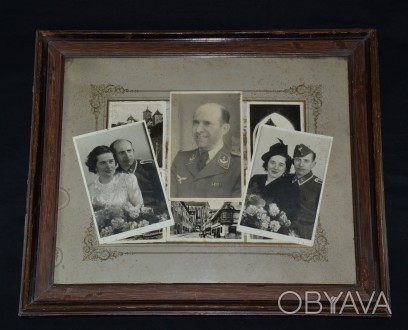 Рамка с семейными фото.
Дерево,стекло.
Размер 38 х 42 см.. . фото 1