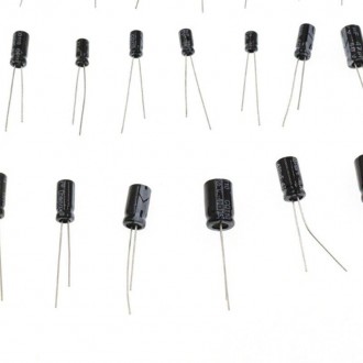 Набір із 480 електролітичних алюмінієвих конденсаторів для згладжування пульсаці. . фото 3