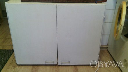 Шкафчик  на кухню подвесной- можно  повесить  или  поставить  на  пол в  хорошем. . фото 1