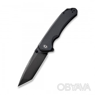 Опис складаного ножа Civivi Brazen C2023CМатеріал леза D2 – якісна сталь. Вона м. . фото 1