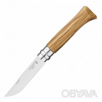 
Опис ножі Opinel №8 VRI, олива, упаковка:
 Ніж Opinel №8 - це один з представни. . фото 1