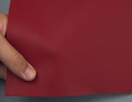 Автомобільний шкірозамінник BENTLEY 1210 бордовий, тканинній основі (ширина 140 . . фото 3