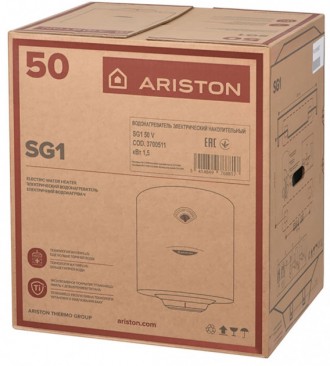 Водонагреватель электрический ARISTON SG1 50 V
	Материал внутреннего бака: сталь. . фото 4