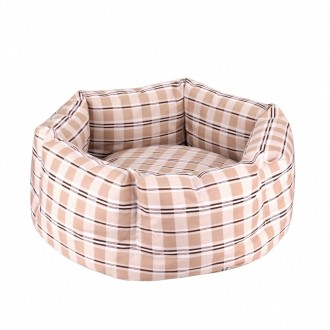 Лежак для Собак Котів та Кішок BronzeDog Comfort Лежанка для Тварин Кругла Войлок+Бязь Бежевий. Одеса. фото 1 Лежак для Собак Котів та Кішок BronzeDog Comfort Лежанка для Тварин Кругла Войлок+Бязь Бежевий. Одеса. фото 1