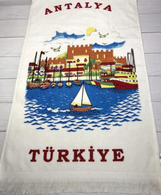Набор кухонных полотенец Art of Sultana Antalya Sea (Турция). Размер 40х60см. В . . фото 2