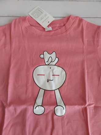 Яскрава дитяча футболка
Матеріал – котон, поліестер
Колір - рожевий
Розмір – L, . . фото 5