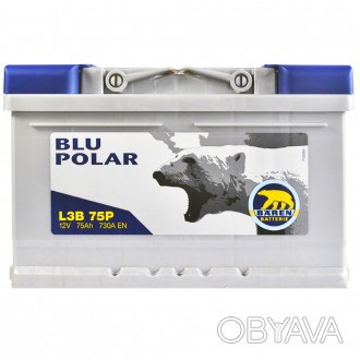 BAREN Blu polar 75Аh 730А R+ (h=175) (L3B). . фото 1