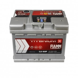 FIAMM Titanium Pro 60Аh 540А R+ (L2). . фото 3