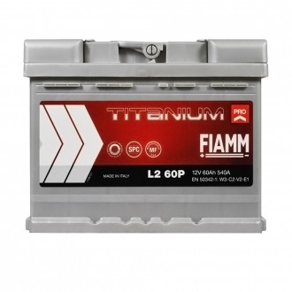 FIAMM Titanium Pro 60Аh 540А R+ (L2). . фото 2