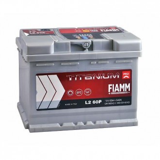FIAMM Titanium Pro 60Аh 540А R+ (L2). . фото 4