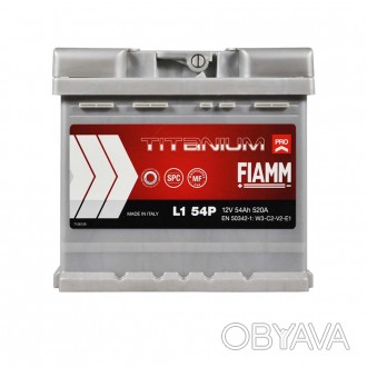 FIAMM Titanium Pro 54Аh 520А R+ (L1). . фото 1