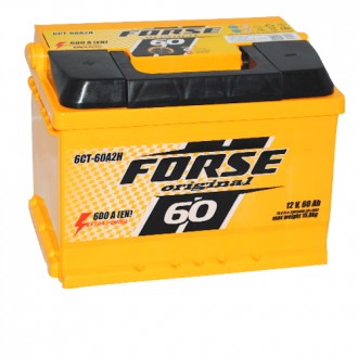 FORSE 60Ah 600A L+ (L2). . фото 5