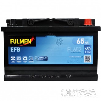 FULMEN (FL652) Start-Stop EFB (LB3) 65Ah 650A R+ (h=175). . фото 1