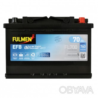 FULMEN (FL700) Start-Stop EFB (L3) 70Ah 760A R+. . фото 1
