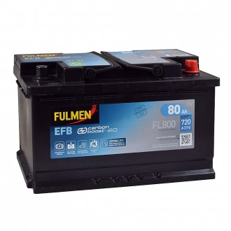 FULMEN (FL800) Start-Stop EFB (L4) 80Ah 800A R+. . фото 5