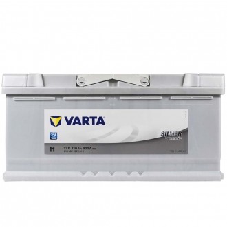 VARTA Silver Dynamic (I1) 110Ah 920A R+ (L6). . фото 2