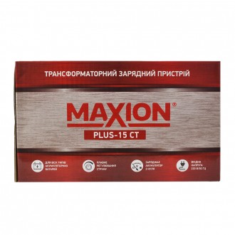 Зарядний пристрій MAXION PLUS-15СT (6, 12,24V) 6 шт/ящ. . фото 6