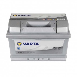 VARTA Silver Dynamic (E38) 74Ah 750А R+ (LB3) (h=175). . фото 4